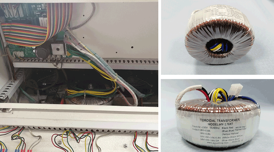 君凌工業自動化控制設備環形變壓器在自動電腦裁線機、全自動端子壓接機上的應用
